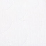 Soft Dalga Kapitoneli Yastık Alezi - Beyaz - 50x70 cm