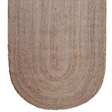 Home ET124 Bolero Jüt Örgü Halı - Natürel - 120x180 cm