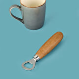 Akasya Kulplu Açacak - Kahverengi - 15 cm