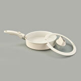 Ultimate Pro 7 Parça Pişir Sakla Tencere Seti - Bej