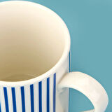 Kitchen Bold Heart Porselen Kupa - Renkli - 290 ml