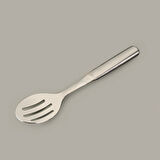 Steel Delikli Servis Kaşığı - Gri