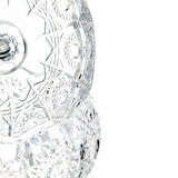 Cam Kapaklı Şekerlik - Şeffaf - 12 cm