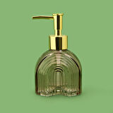 Cam Sıvı Sabunluk - Asorti - 8x14 cm