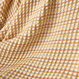 Soft Waffle Koltuk Şalı - Ekru / Sarı - 120x170 cm