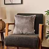 Soft Post Kırlent Kılıfı - Gri - 45x45 cm