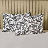 Soft Peace 2'li Yastık Kılıfı - Beyaz - 50x70 cm