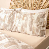 Soft Breeze Çift Kişilik Nevresim Takımı - Beyaz