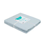 Pamuklu Penye Tek Kişilik Çarşaf - Mint - 100x200 cm