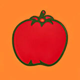 Life Domates Şekilli Kesme Tahtası - Kırmızı