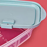 Life Dikdörtgen Push Up Saklama Kabı - Asorti - 1,1 lt