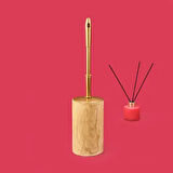 Bath Traverten Görünümlü Tuvalet Fırçası - Bej