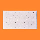 Soft Kalp Nakışlı Yüz Havlusu - Ekru / Siyah - 50x90 cm