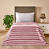 Soft Roselle Tek Kişilik Battaniye - Pembe - 150x200 cm