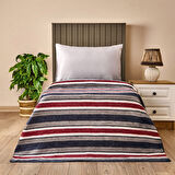 Soft Marea Tek Kişilik Battaniye - Renkli - 150x200 cm