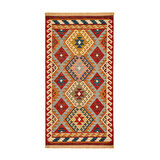 Soft Kökez Halı - Renkli - 80x150 cm