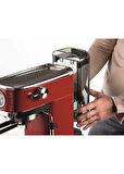 Ariete Moderna Espresso Slim 1300 W Kırmızı Kahve Makinesi