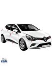 Renault Clio 4 hb krom aksesuar seti 8 ürün 29 parça 2012-2018 Arası P.Çelik