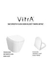 S60 Smooth Flush Asma Klozet 7510l003-0090, Unıversal 2 Soft Klozet Kapağı 121-003-909