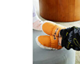 Peluche Tile Parachute Child Slipper Çocuk Günlük Ev Pandufu PAR-CKT Turuncu