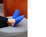 Peluche Saks Blue Parachute Canak Slipper Erkek Ev Terliği CANPAR-ESI Mavi