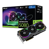 PNY GeForce RTX 5080 ARGB 16GB Overclocked GDDR7 256Bit (VCG508016TFXXPB1-O) Gaming (Oyuncu) Ekran Kartı 