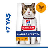 Hill's Yaşlı Kedi Maması Tavuklu Mature Adult + 7 Yaşlı Kedi Maması