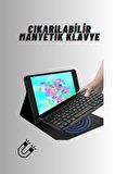 Qpen iPad 9.7 inç (2018)  Uyumlu Klavyeli Tablet Kılıfı