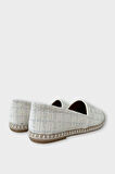 Kadın Günlük Espadril Babet Ayakkabı BEYAZ