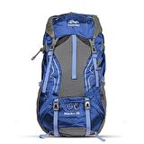 Milo Senterlan Cave 65 lt Su Geçirmez Outdoor Sırt Çantası Mavi