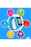 Wikykids Watch 4g Akıllı Çocuk Saati Mavi Görüntülü Konuşma