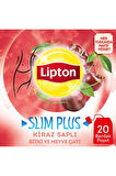 Lipton Slim Plus Kiraz Saplı Bitki Çayı 20 li X 6 Adet