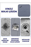 Silikon Mat Banyo Mutfak Gider Kötü Koku Önleyici
