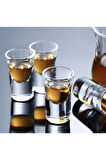 Minyatür Cam 7 Parça 100ML Sürahi 15ML Shot Likör Votka Tekila Bardağı 