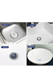 Silikon 2 Boy Lavabo Gider Banyo Küvet Tıkacı Tıpası