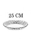10547 Aurora 25cm Oval Cam Kayık Servis Meyve Tabağı