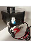 Akü Şarj Cihazı 12 V 20 Amper Sigortalı Bakır Sargılı