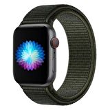 Apple Watch Seri 1/2/3/4/5/6/SE 40mm Kordon Kumaş Dokuma Kayış Örme Bileklik