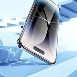 Coofbe HD Full Screen Tempered 5D İphone 15 Pro Max Ekran Koruyucu Full Kaplama Darbe Emici 