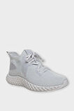 Unisex Triko Örme Sneaker Spor Ayakkabı GRİ