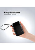 Ttec 2BB215 ReCharger Pro LCD 10.000mAh PD 22,5W Kablolu Taşınabilir Hızlı Şarj Aleti Powerbank