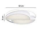 Wola Beyaz 3 Renk Işık LED Avize - 90W