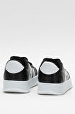 Unisex Spor Sneaker Ayakkabı SİYAH - BEYAZ