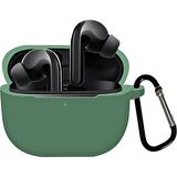 Xiaomi Mi Flipbuds Pro Tam Koruma Kancalı Silikon Renkli Kılıf ( Ürün Kulaklık Değil )