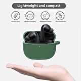 Xiaomi Mi Flipbuds Pro Tam Koruma Kancalı Silikon Renkli Kılıf ( Ürün Kulaklık Değil )