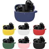Xiaomi Mi Flipbuds Pro Tam Koruma Kancalı Silikon Renkli Kılıf ( Ürün Kulaklık Değil )