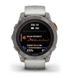 Garmin Fenix 7 Pro Beyaz - Turuncu Akıllı Saat