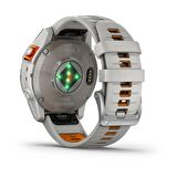 Garmin Fenix 7 Pro Beyaz - Turuncu Akıllı Saat
