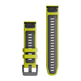 Garmin Quickfit 22 mm Yedek Kayış - Sarı Graphite