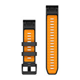 Garmin QuickFit 22 mm Yedek Kayış -Grafit/Turuncu